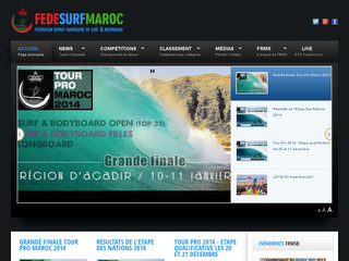 Détails : Fédération Royale Marocaine de Surf et Bodyboard