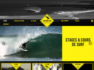 Détails : Capbreton surf club