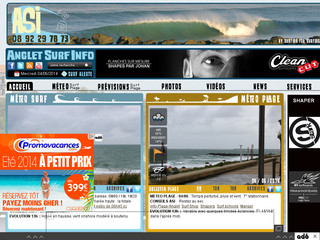 Détails : Anglet Surf Info