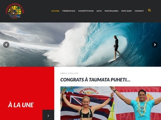 Détails : Fédération Tahitienne de Surf 