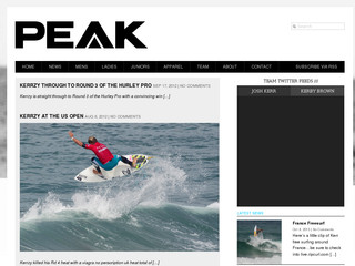 Détails : Peak - Combinaisons de surf