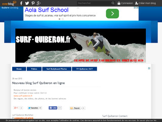 Détails : surf Quiberon